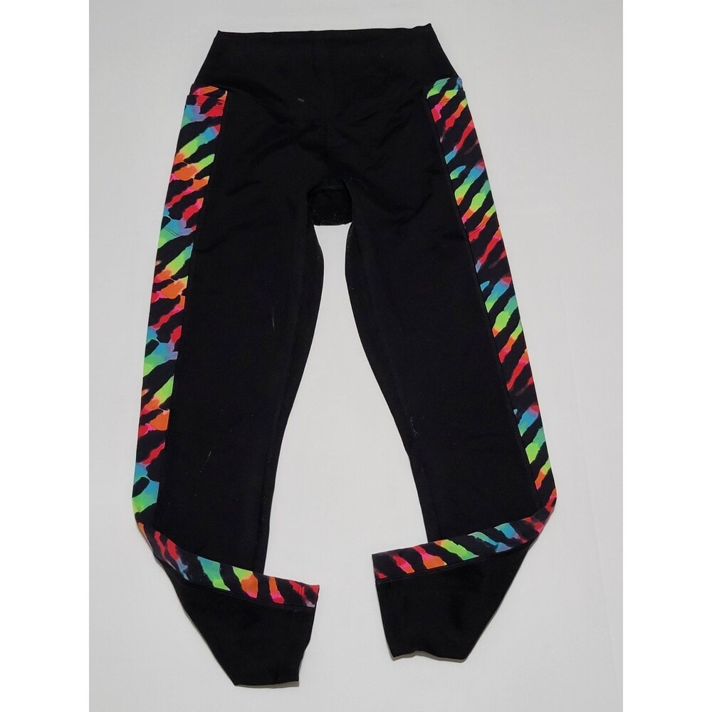 Pink Black Tights Size Youth Small